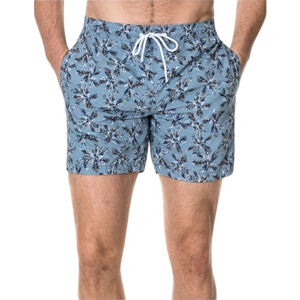 Rodd & Gunn Wave Break Vintage Palm Print Swim Trunks Shorts Men's XXL NWT